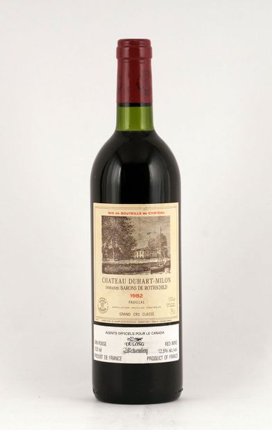 null Château Duhart-Milon 1982 - 1 bouteille