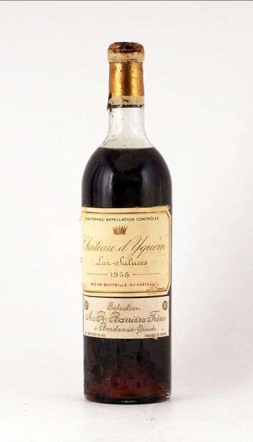 null Château d'Yquem 1955 - 1 bouteille (Collection Claude Lanthier)