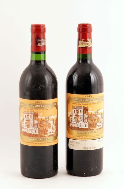 null Château Ducru-Beaucaillou 1983 1995 - 2 bouteilles