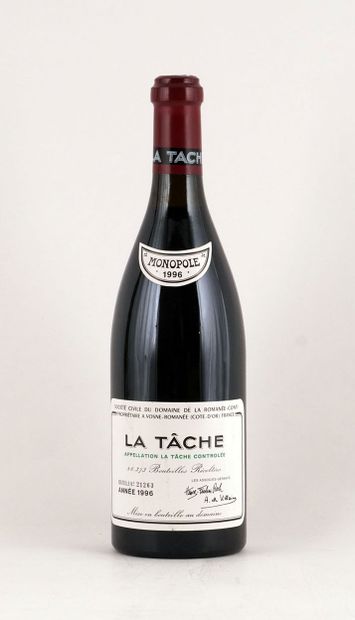 null La Tâche 1996, DRC - 1 bouteille (Collection Claude Lanthier)