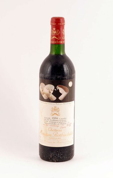 null Château Mouton Rothschild 1986 - 1 bouteille