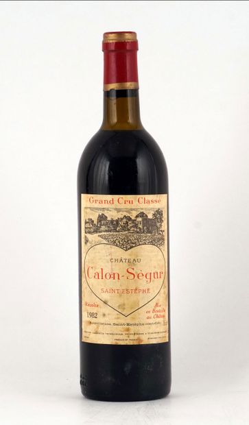 null Château Calon Ségur 1982 - 1 bouteille