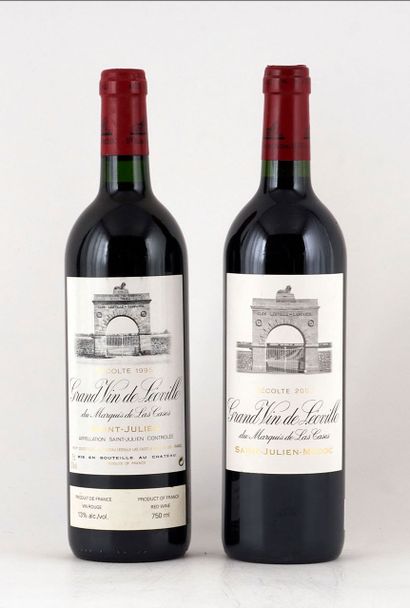 null Château Léoville Las Cases 1995 2003 - 2 bouteilles