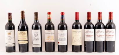 null Sélection de Vins de Saint-Émilion - 9 bouteilles
