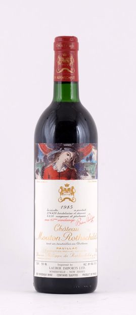 null Château Mouton Rothschild 1985
Pauillac Appellation Contrôlée
Niveau B
1 bo...