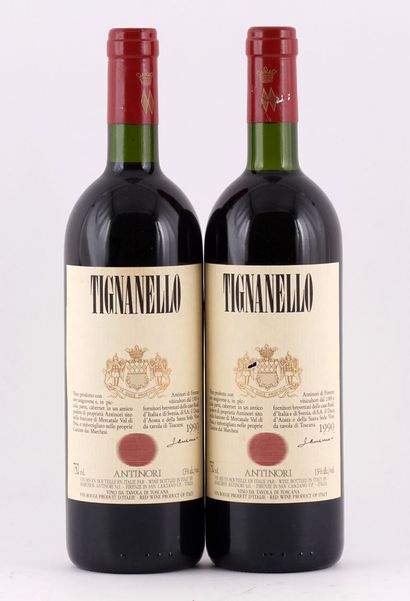 null Tignanello 1990
Vino da Tavola
Niveau B
2 bouteilles
