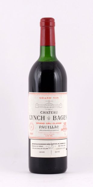 Château Lynch Bages 1985
Pauillac Appellation...
