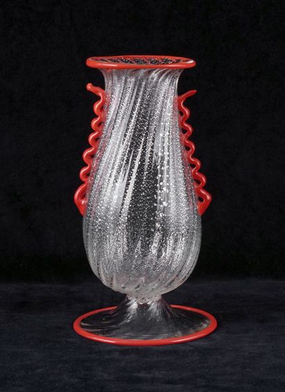 FRATELLI TOSO, attribué à

Vase en verre...