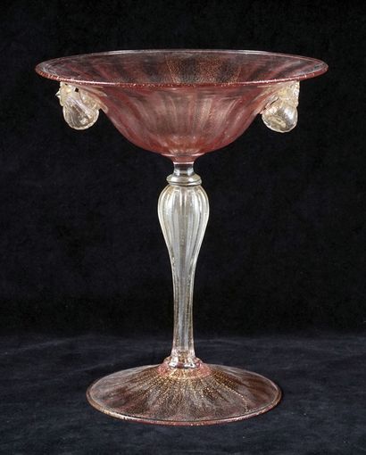null SALVIATI, ANTONIO (1816-1890), attribué à

Coupe en verre bourgogne avec inclusions...
