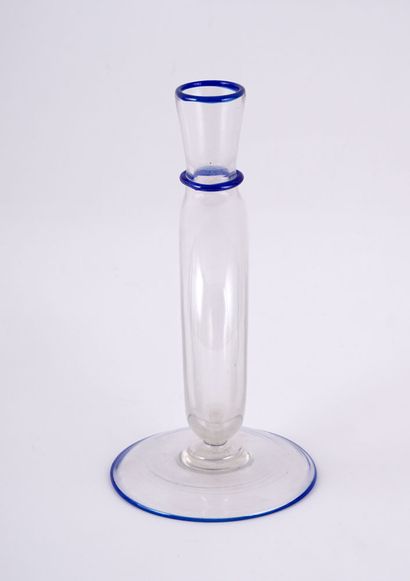 null MARTINUZZI, NAPOLÉON (1892-1977), attribué à 

Vase en verre transparent et...