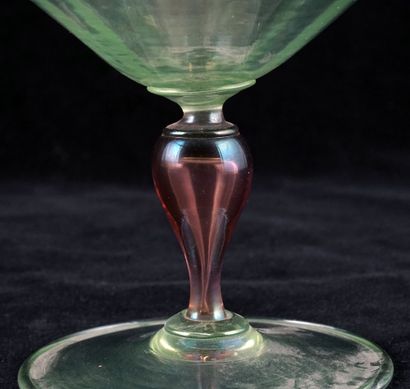 null SALVIATI, ANTONIO (1816-1890), attribué à

Ensemble de six coupes en verre vert....