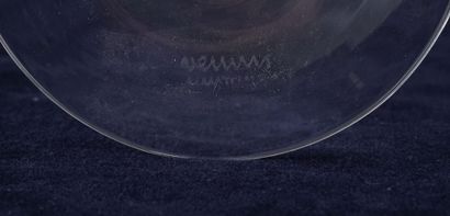 null ZECCHIN, VITTORIO (1878-1947), attribué à

Vase en verre transparent. Signé...
