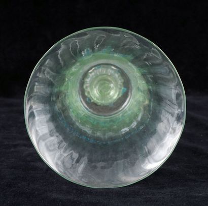 null MARTINUZZI, NAPOLÉON (1892-1977), attributed to 

Glass bowl "Salviati" in polychrome...