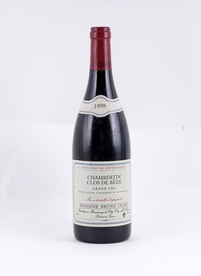 null Chamberin Clos de Bèze Grand Cru 1998, Bruno Clair - 1 bouteille
