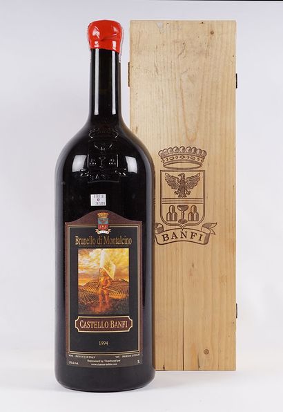 null Castello Banfi 1994
Brunello di Montalcino DOCG
Niveau A
1 bouteille de 5L
Boîte...