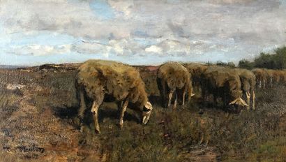 TER MEULEN, Frans Pieter (1843-1927)
Pastoral
Oil...