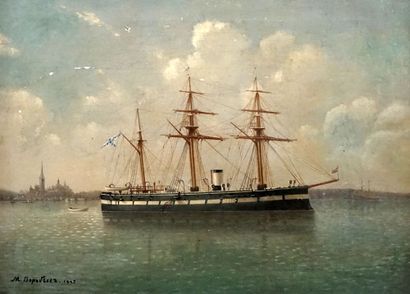 null VOROB'EV, Maksim Nikiforovich (1787-1855)
Untitled - Russian Warship facing...
