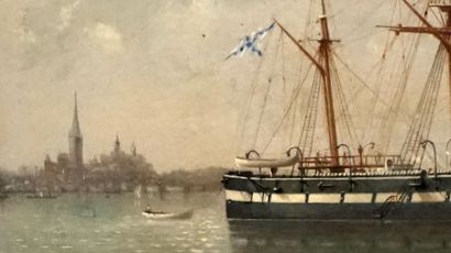 null VOROB'EV, Maksim Nikiforovich (1787-1855)
Untitled - Russian Warship facing...