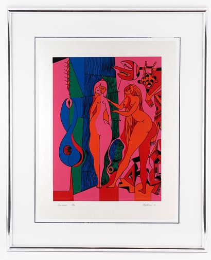 null PELLAN, Alfred (1906-1988)
"Jeunesse"
Silkscreen
Signed and dated on the lower...