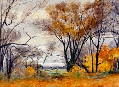 null BRYMNER, William (1855-1925) 
Untitled - Landscape
Watercolour
Signed on the...