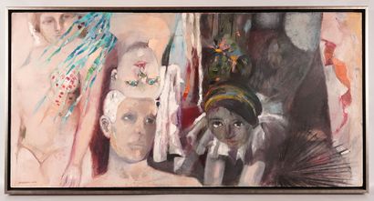 null CAISERMAN-ROTH, Ghitta (1923-2005)
Carnaval
Oil on board
Signed on the lower...