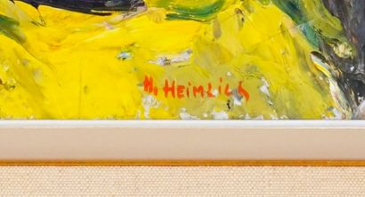 null HEIMLICH, Herman (1904-1986
"Flower still life"
Oil on masonite
Signe don the...