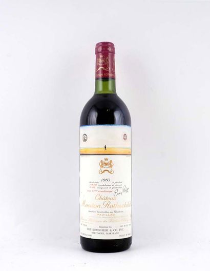 null Château Mouton Rothschild 1983 - 1 bouteille