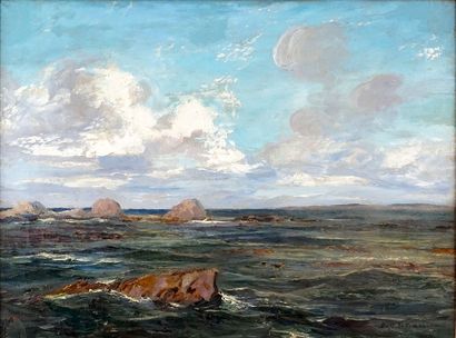 TOLLEMACHE, Duff (1859-1936)
Mer
Huile sur...
