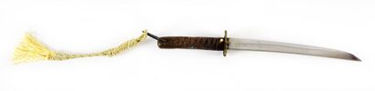 null JAPAN

A Japanese tanto-type dagger, reminiscent of those used during military...