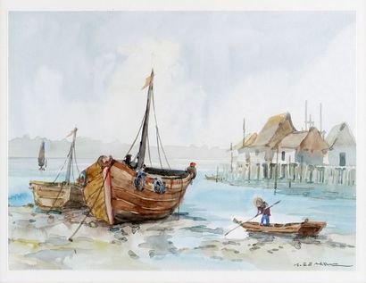 null ASIA / ASIA

Watercolor representing boats in Asia (South China/Vietnam)

48,5...