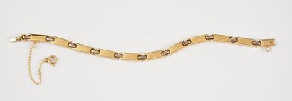 null OR 18K Bracelet en or jaune 18K. Poids: 27.0gr.