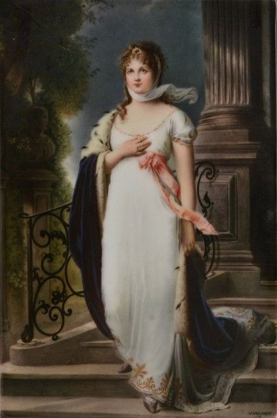 KPM-Wagner RICHTER, Gustave (1823-1884) d'après Princesse Élisabeth Marie Louise...