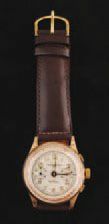 VACHERON & CONSTANTIN Importante montre en or rose 18kt, chronographe antimagnetic,...