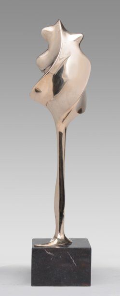 KIEFF, (Grediagia, Antonio dit) (1936-) «Embrios» Bronze à patine dorée Signé et...