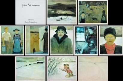 LEMIEUX, Jean-Paul (1904-1990) - 10 gravures LEMIEUX, Jean-Paul (1904-1990) "Jean-Paul...