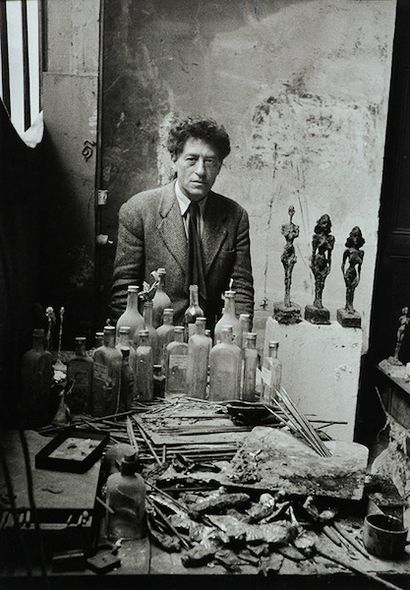 WEISS, Sabine (1924- ) WEISS, Sabine (1924- )

Portrait de Giacometti

Photographie,...