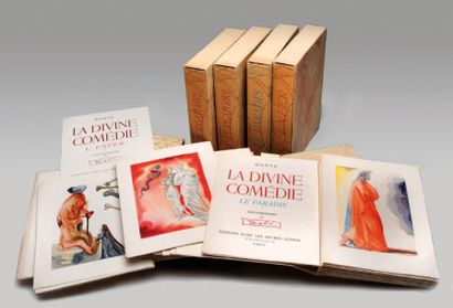 DALI, Salvador (1904-1989) "La Divine Comédie" de Dante Alighieri Célèbre édition...