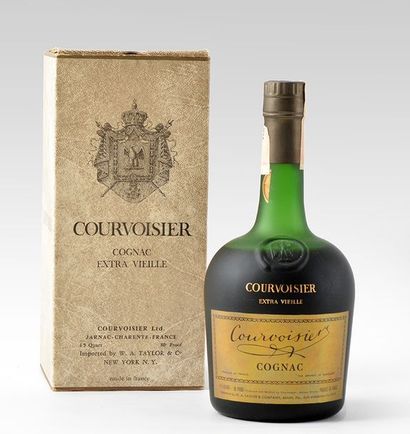 Cognac Courvoisier Extra Vieille - 1 bouteille Cognac Courvoisier Extra Vieille Niveau...