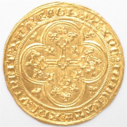 null Philippe VI de Valois (1328-1350). Ecu d'or à la chaise. 4,54 g. Ci 283
Sup...
