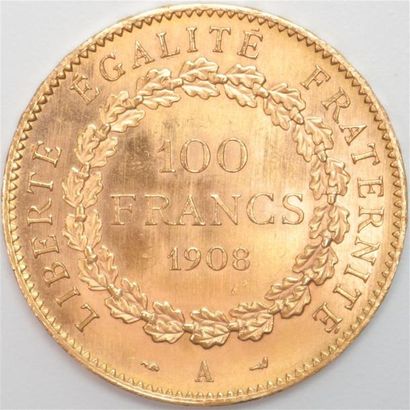 null Troisième République (1871-1940). Autre ex. 1908 A Paris. 32,32 g. F 553 G 1137...