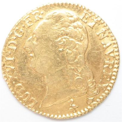 null Louis XVI (1774-1792). Louis d'or à la tête nue 1786 A Paris. 7,58 g.
Premier...