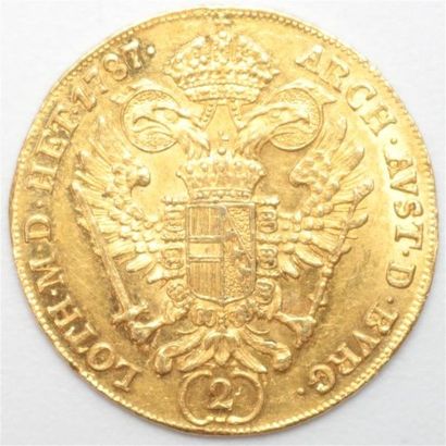 null Autriche. Joseph II (1780-1790). 2 Ducats or 1787 E Karlsburg. 6,99 g. - TT...