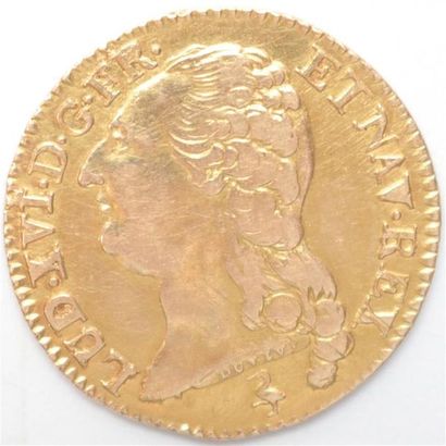 null Louis XVI (1774-1792). Autre ex. 1786 A Paris 7,54 g.Dr 806 G 361	TTB