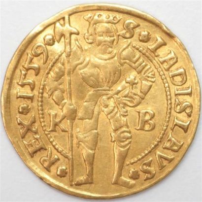 null Royaume de Hongrie. Ferdinand I (1521-1564). Ducat d'or 1559. 3,51 g. TTB