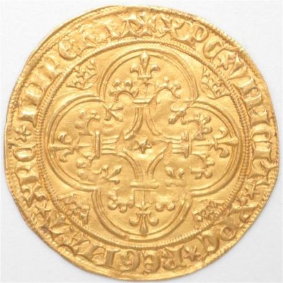 null Charles VI (1380-1422). Autre exemplaire 3,83 g. Ci 485
Sup.