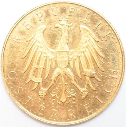 null Autriche. République. 100 Schillings or. 1934. 23,56 g. Sup.