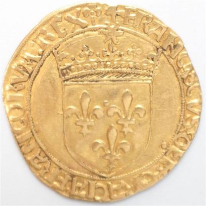 null François Ier (1515-1547). Ecu d'or au soleil. Lyon. 3,36 g. Ci 1071
TB/TTB