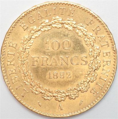 null Troisième République (1871-1940). Autre ex. 1882 A Paris. 32,28 g. F 552 G 1137...