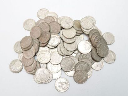 null Cent pièces de 10 francs Turin en argent, 1929 (x13) 1930 (x36), 1931 (x30),...