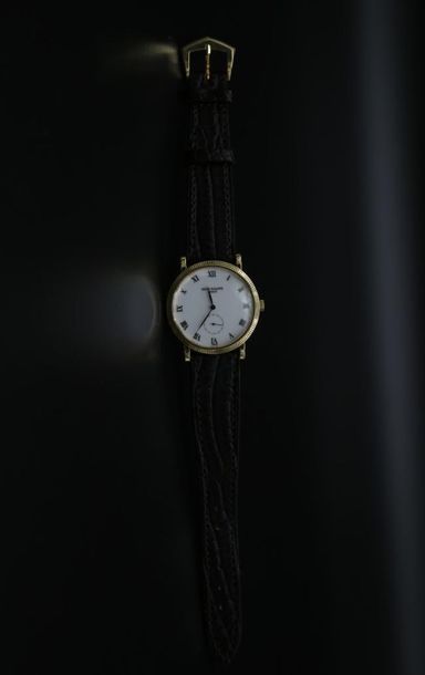 null PATEK PHILIPPE, montre bracelet 3919 de 2002, boitier or 750 millièmes, cadran...
